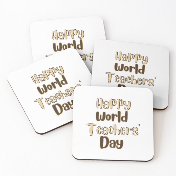 Item preview, Happy World Teachers' Day designed and sold by teacherpeiyuan.