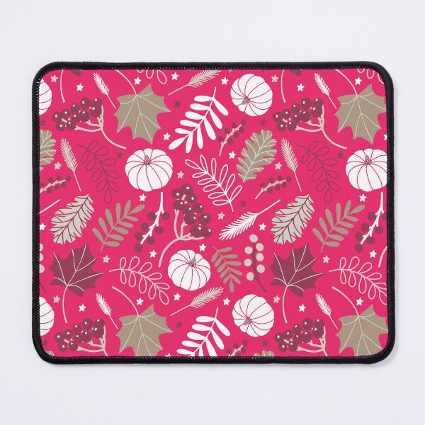 Item preview, Autumn Berries Seasonal Pumpkin Leaves pattern designed and sold by Nicola-Rowe.
