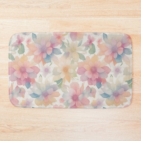 Item preview, The charm of watercolor florals designed and sold by Neranchara.