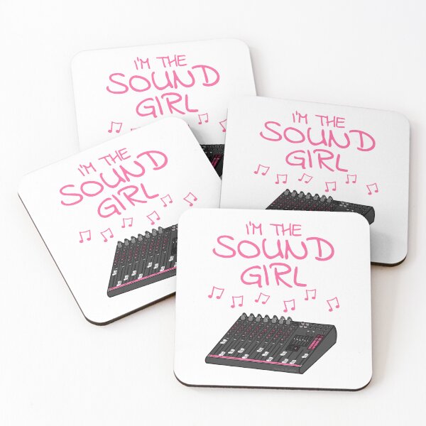 Item preview, I'm The Sound Girl, Female Sound Engineer designed and sold by doodlerob.