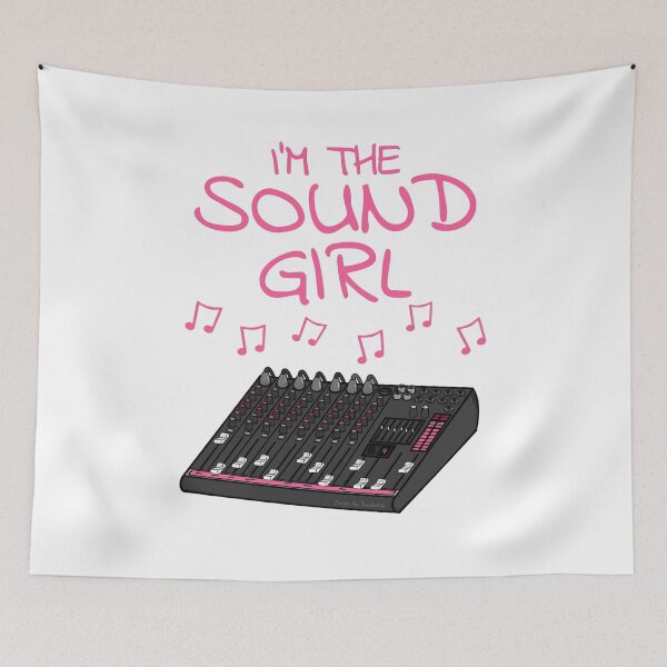Item preview, I'm The Sound Girl, Female Sound Engineer designed and sold by doodlerob.