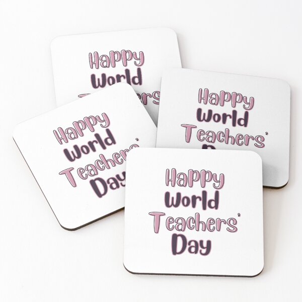 Item preview, Happy World Teachers' Day designed and sold by teacherpeiyuan.