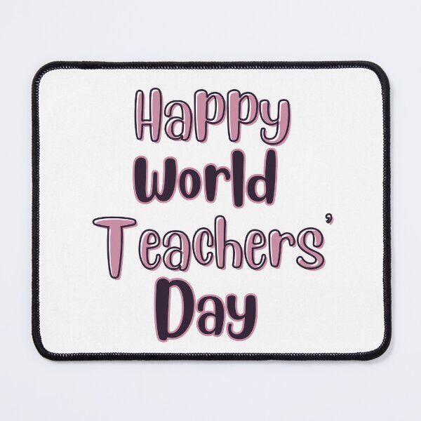 Item preview, Happy World Teachers' Day designed and sold by teacherpeiyuan.