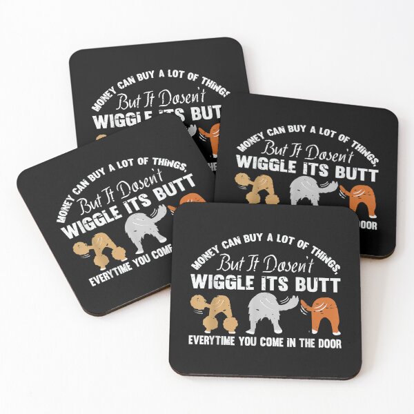 Item preview, Cute Rescue Dog Lovers Funny Wiggle Butt designed and sold by CableHomer.