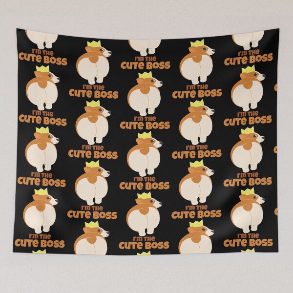 Item preview, I_m The Cute Boss  Corgie Cute Dog  Sassy Corgi  Corgi Bum designed and sold by CableHomer.