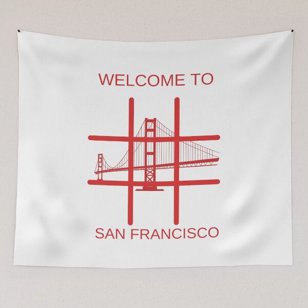 Item preview, Welcome To San Francisco  designed and sold by GOLDENGARDENART.