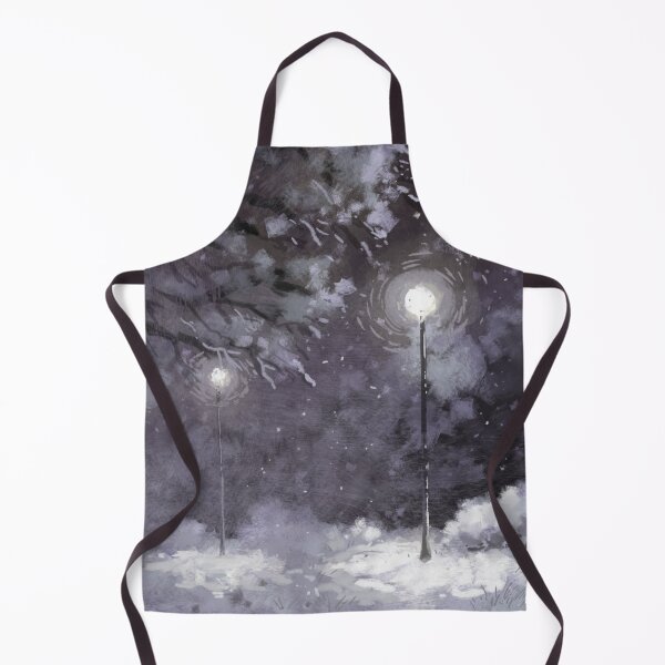 Item preview, Impressionism style painting - Gray nights of December 2022, no longer yellow like in childhood designed and sold by tshuki.
