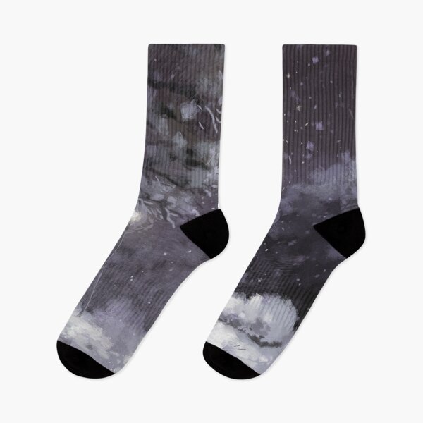 Item preview, Impressionism style painting - Gray nights of December 2022, no longer yellow like in childhood designed and sold by tshuki.