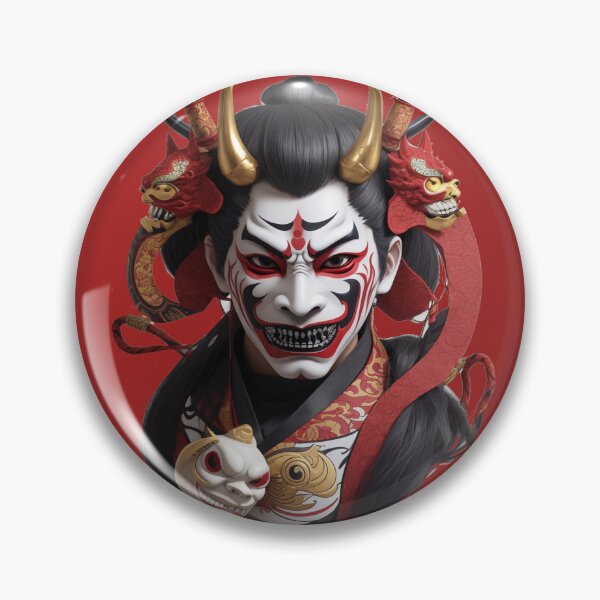 Item preview, hannya mask japanese designed and sold by NASSIMBL.