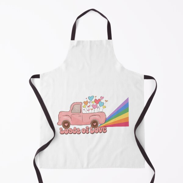 Item preview, Valentine Loads of Love Rainbow Car designed and sold by AAcrew.