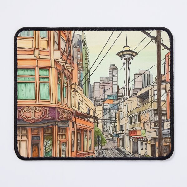 Item preview, Seattle designed and sold by ComicsFactory.