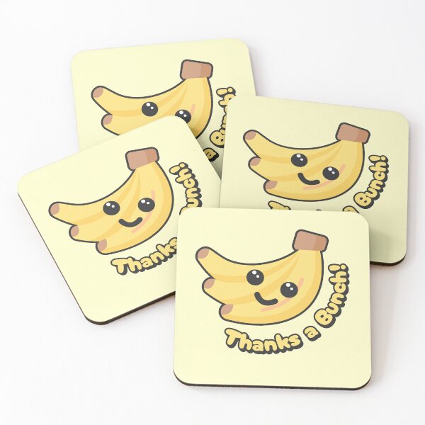 Item preview, Thanks a Bunch! Cute Banana Pun designed and sold by PMCreative.