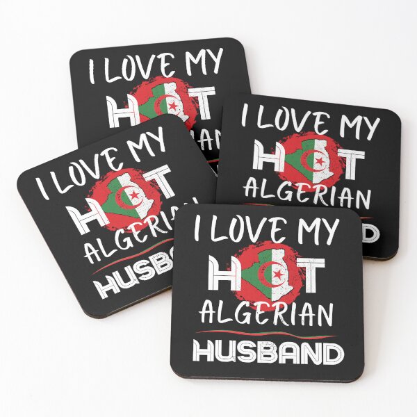 Item preview, I Love My Hot Algerian Husband designed and sold by Furahisha.