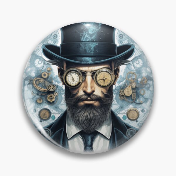 Item preview, Victorian Steampunk Clockwork Detective Victorian Inspired Art  designed and sold by CDC40.