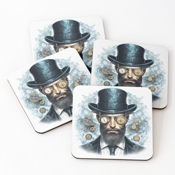 Item preview, Victorian Steampunk Clockwork Detective Victorian Inspired Art  designed and sold by CDC40.