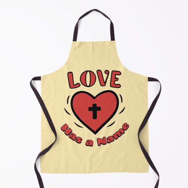 Item preview, Love Has a Name Red Christian Heart designed and sold by PMCreative.