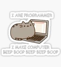 I are Programmer Sticker