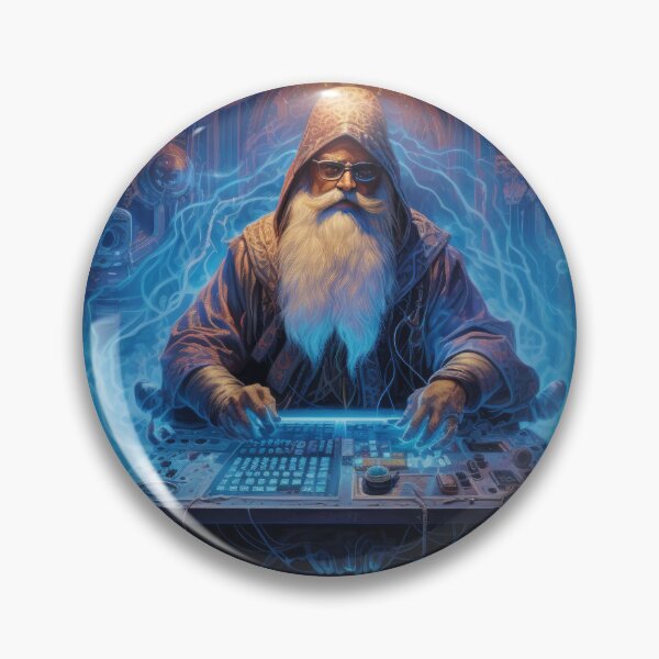 Item preview, Cyber Wizard in the Flow designed and sold by AlienKingdom.