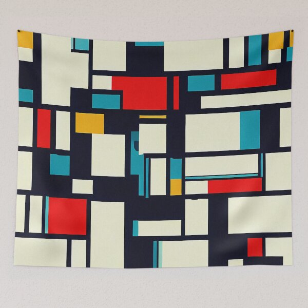 Item preview, Cubist Seamless Pattern designed and sold by deepakrode7.