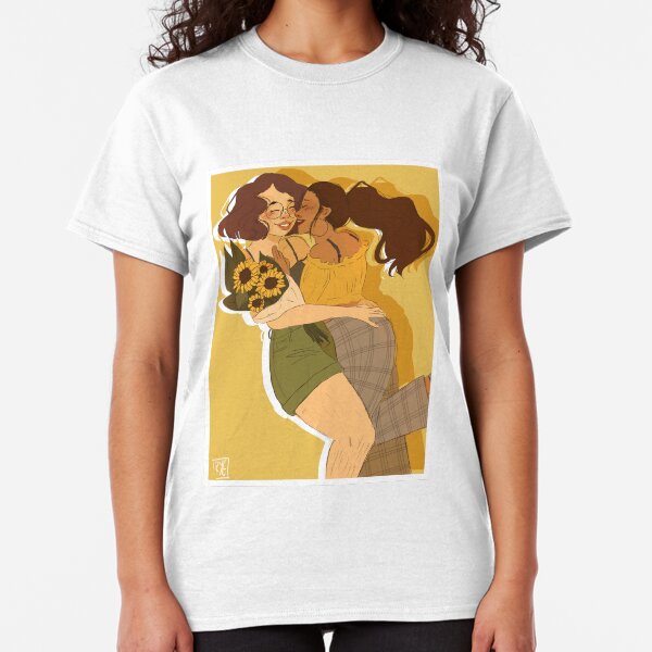 Sunflower Kisses Classic T-Shirt