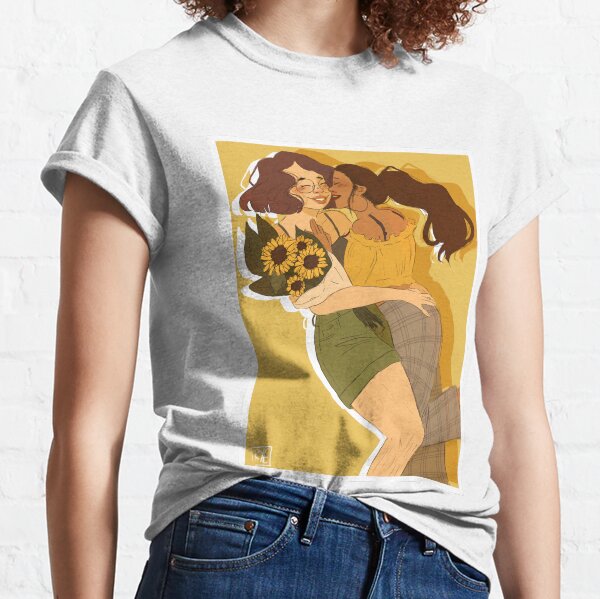 Sonnenblume Küsse Classic T-Shirt