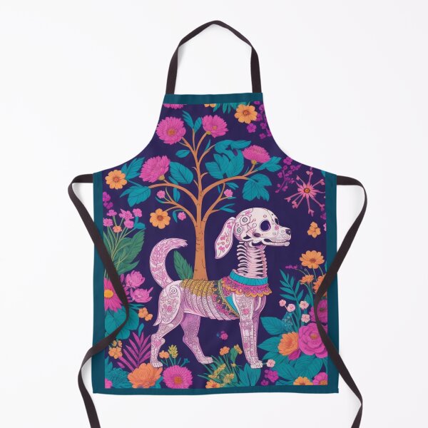 Item preview, Day Of The Dead Dog Skulls Sugar Puppy Mexican Death Day For Dog Lover  designed and sold by Petsthetic.