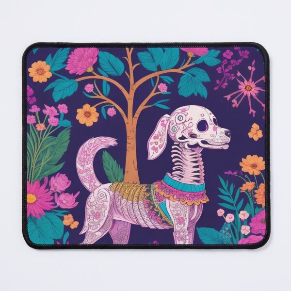 Item preview, Day Of The Dead Dog Skulls Sugar Puppy Mexican Death Day For Dog Lover designed and sold by Petsthetic.