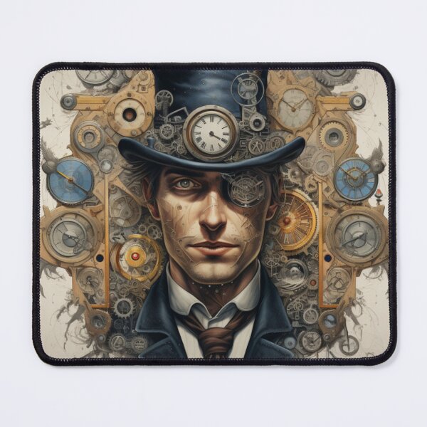 Item preview, Victorian Steampunk Clockwork Detective Victorian Inspired Art designed and sold by CDC40.
