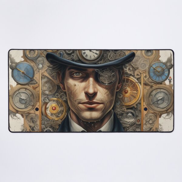 Item preview, Victorian Steampunk Clockwork Detective Victorian Inspired Art designed and sold by CDC40.