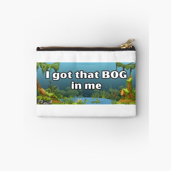 Item preview, I Got That BOG In Me Bumper Sticker designed and sold by hyperfocusrach.