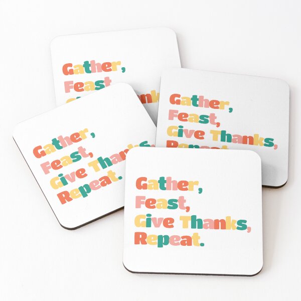 Item preview, Grateful Gatherings, Thanksgiving. Gather, Feast, Give Thanks, Repeat. designed and sold by amahechoamano.