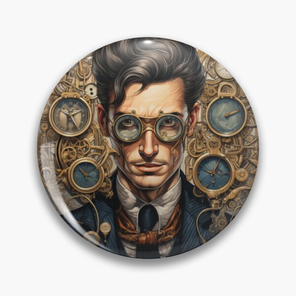 Item preview, Victorian Steampunk Clockwork Detective Victorian Inspired Art  designed and sold by CDC40.