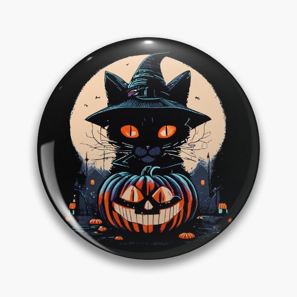 Item preview, Cyberpunk Black Cat: The Ultimate Halloween Design designed and sold by H Jonas.