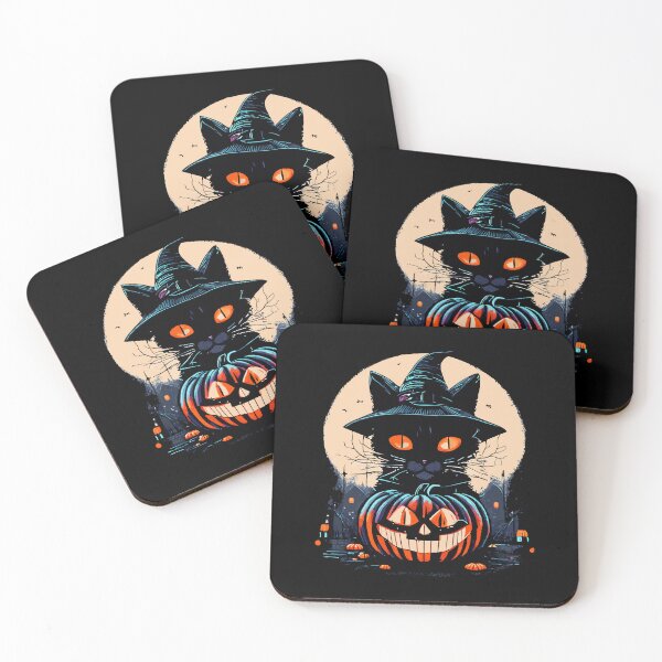 Item preview, Cyberpunk Black Cat: The Ultimate Halloween Design designed and sold by H Jonas.