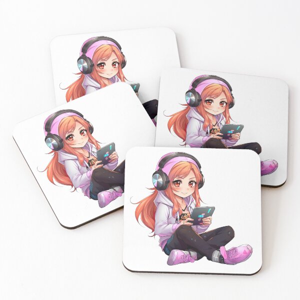 Item preview, Anime Gamer Girl designed and sold by RoxysCornerShop.