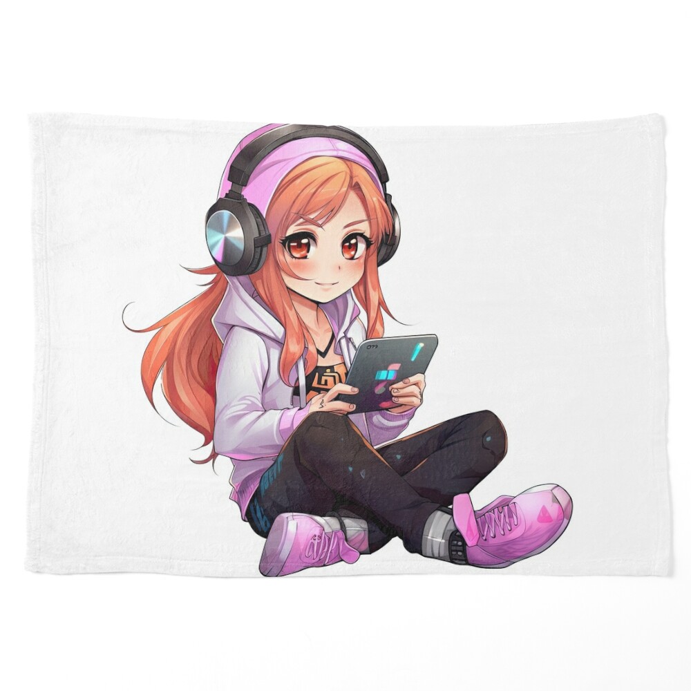 Anime Gamer Girl