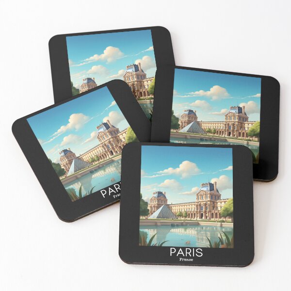 Item preview, A Vintage Travel Illustration of Paris - France designed and sold by GoodOldVintage.