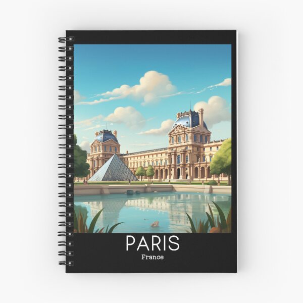 Item preview, A Vintage Travel Illustration of Paris - France designed and sold by GoodOldVintage.