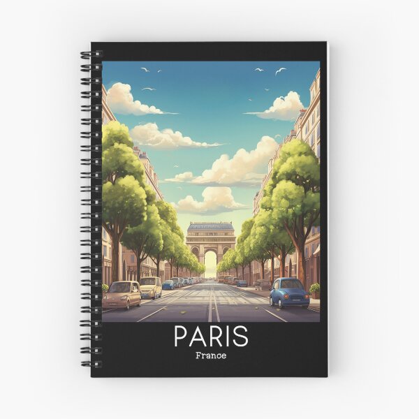 Item preview, A Vintage Travel Illustration of Paris - France designed and sold by GoodOldVintage.