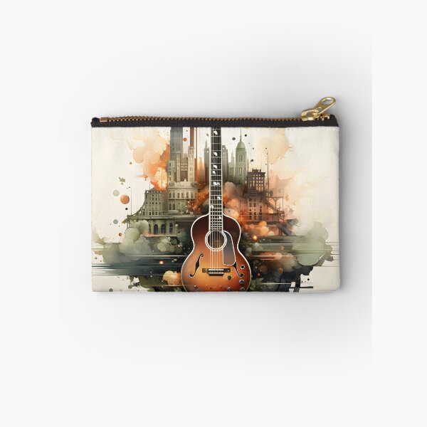 Item preview, Guitar in the Cityscape designed and sold by soulofalion.