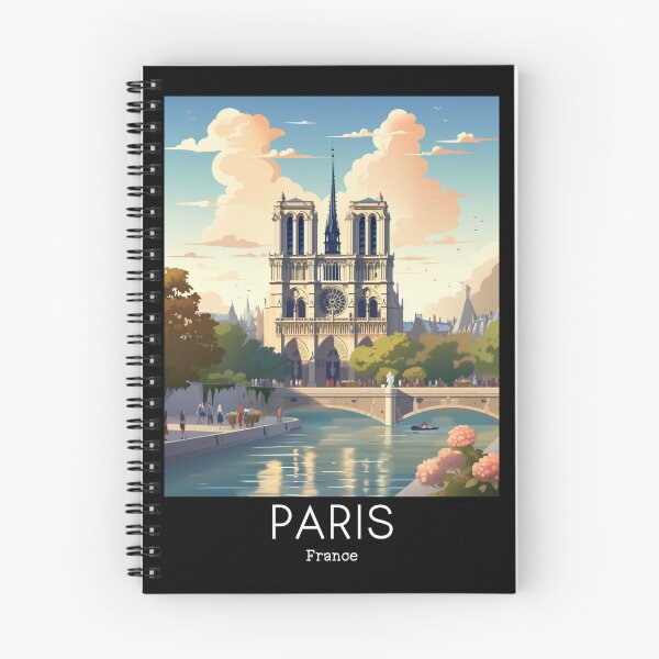 Item preview, A Vintage Travel Illustration of Paris - France designed and sold by GoodOldVintage.