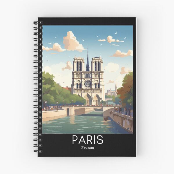 Item preview, A Vintage Travel Illustration of Paris - France designed and sold by GoodOldVintage.