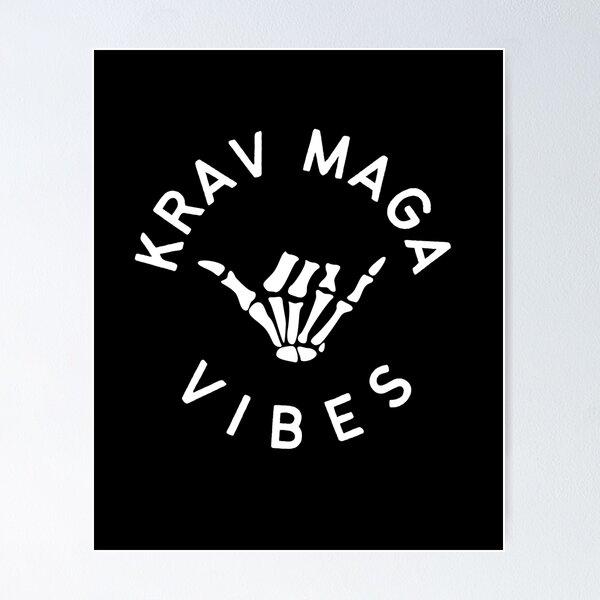Item preview, Krav Maga Esqueleto Shaka Vibes Camiseta designed and sold by Polishthestone.