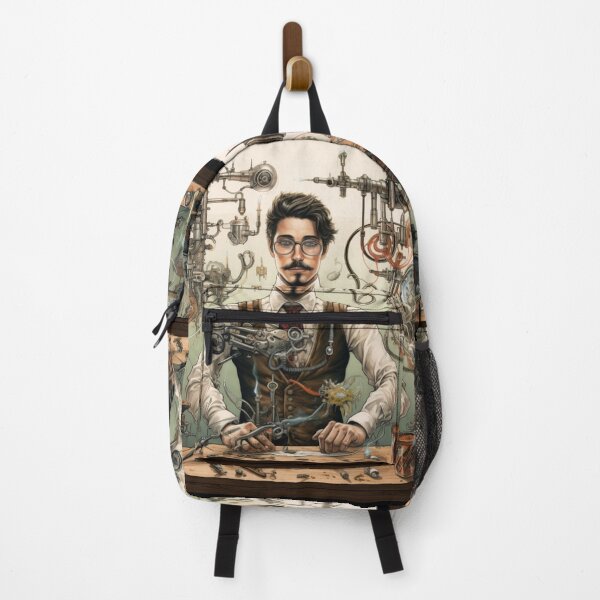 Item preview, Victorian Steampunk Inventor Victorian Inspired Art designed and sold by CDC40.