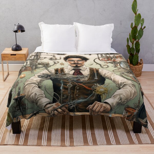 Item preview, Victorian Steampunk Inventor Victorian Inspired Art  designed and sold by CDC40.