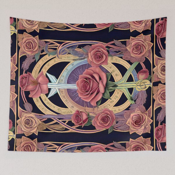 Item preview, le grand emblème des rosacrucéens designed and sold by bugsncommercial.