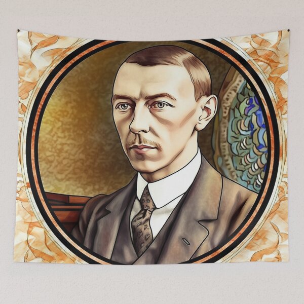 Item preview, Sergei Rachmaninoff designed and sold by ComicsFactory.