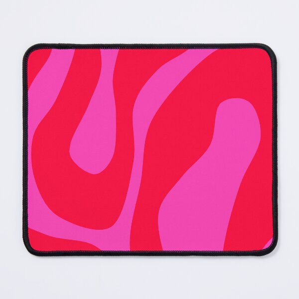 Item preview, Bold Vivid Swirl Pattern in Pink and Neon Red designed and sold by Deutschic.