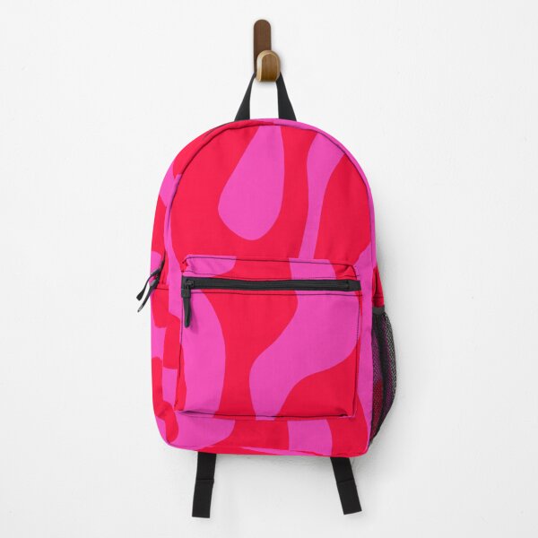 Item preview, Bold Vivid Swirl Pattern in Pink and Neon Red designed and sold by Deutschic.