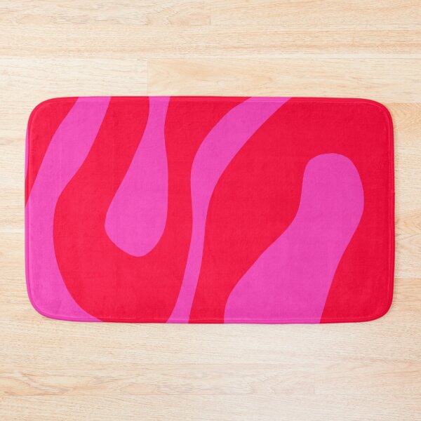 Item preview, Bold Vivid Swirl Pattern in Pink and Neon Red designed and sold by Deutschic.